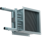 Водяной нагреватель для квадратных и круглых каналов Zilon ZWA 400x400-2